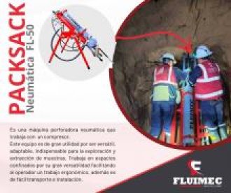 Perforadora neumática FL-50 Equipo de gran utilidad 
